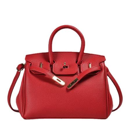 Joyson Solid Color Casual Kelly Bag Röd One Size