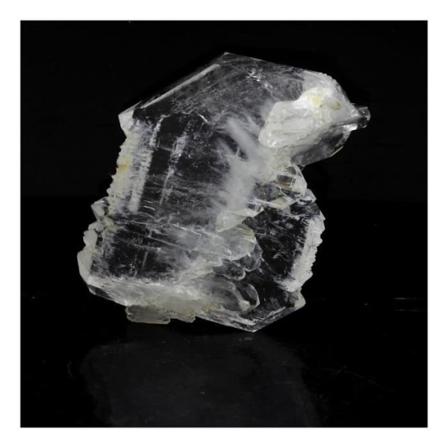 Sten og mineraler. Sjælekvarts (faden kvarts). 57,0 ct. Champ-Laurent, Chambéry, Frankrig.