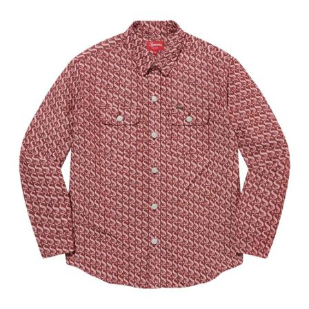 Supreme Shirts Rød, Herre Skjorter