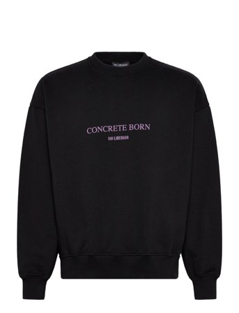 Logo Over D Crewneck Black HAN Kjøbenhavn