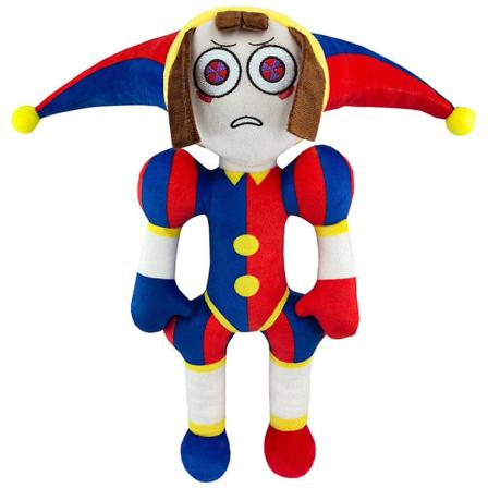 Fantastiska Digitala Cirkus Plyschleksaker Barn Fans Kollektioner Heminredningspresenter (FMY) Standing Pomni A