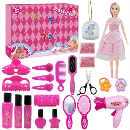 Adventskalender Barbie - Julekalender 2024 Flerfarget