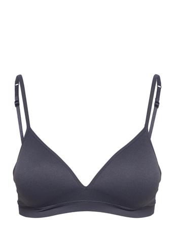 Bra Soft Seamless Petite Lingerie Bras & Tops Soft Bras Non Wired Bras Svart Lindex