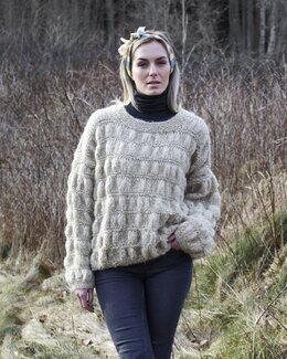 Strikkeoppskrift Genser - Svarta Fåret