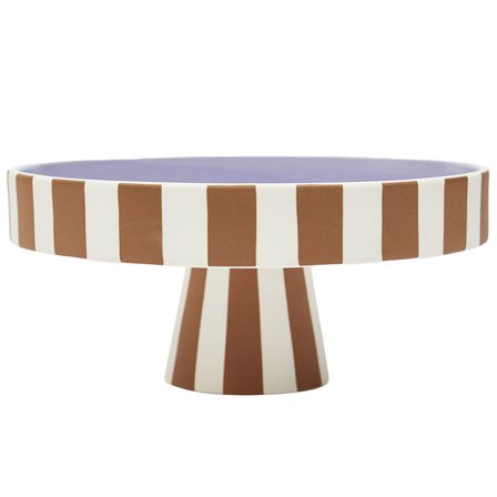Oyoy living design Toppu tarjoiluvati 20 cm, caramel/lavender