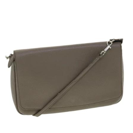Louis Vuitton Vintage Pre-owned Leather louis-vuitton-Väska grå, Dam Vintage Väskor, Dam, Storlek: ONE SIZE