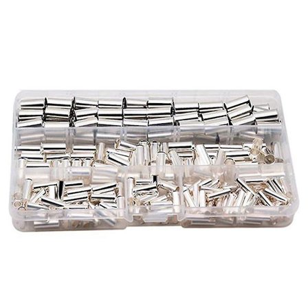 240 kpl:n johdinliittimet, awg 4,6,8,10 eristämättömät kaapeliholkit