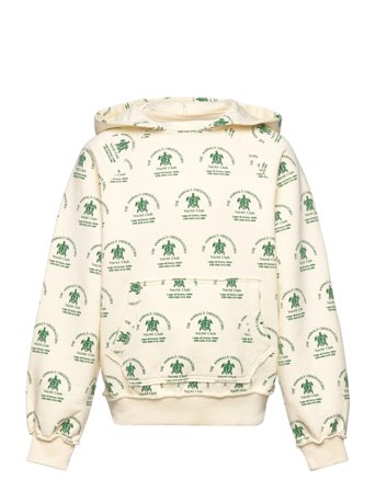 THE ANIMALS OBSERVATORY | Beaver Kid Hoodie White Flowers | 10 Y