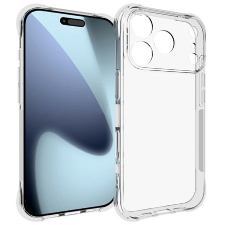 SKALO iPhone 17 Pro Extra strong TPU Suojakuori - Läpinäkyvä