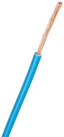 Nexans FQ Easy Installasjonskabel H07Z1-R, 450/750 V 1 x 2,5 mm², blå, Stikkontakter & kabler