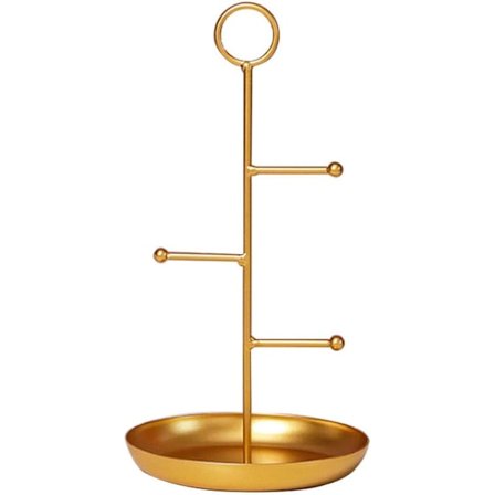 Smyckeshållare i metall för smycken i smidesjärn örhängen Je