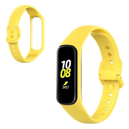 Samsung Gear Fit2 silikon frame - gul