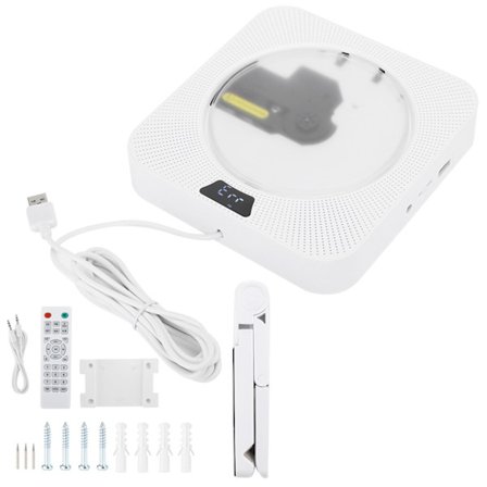 Q200 Bærbar Bluetooth Audio CD-afspiller Fostersundervisning Genlæsning Vægmonteret Enhed