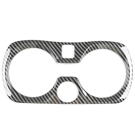 Til -3 Serie G20 G28 2019-2021 Midterkonsol Fiber Glas Kopholder Dæk Trim Dekoration Sticker Tilbehør