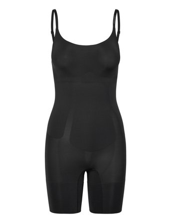 Mid Thigh Bodysuit Black Calvin Klein