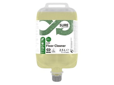 SURE Golvrent Floor Cleaner QuattroSelect 2,5L 2/fp - Lyreco - Städ och hygien - Golvunderhåll - Golvrengöring