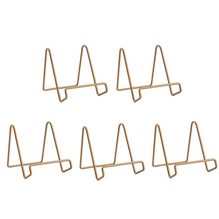 5-pack Tallriksställ Bildramställ GULD LITEN GULD GOLD