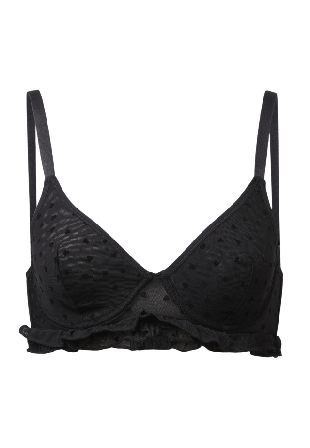 Avelie Lingerie Bygel-BH med spets ESTER Bh Svart 75C