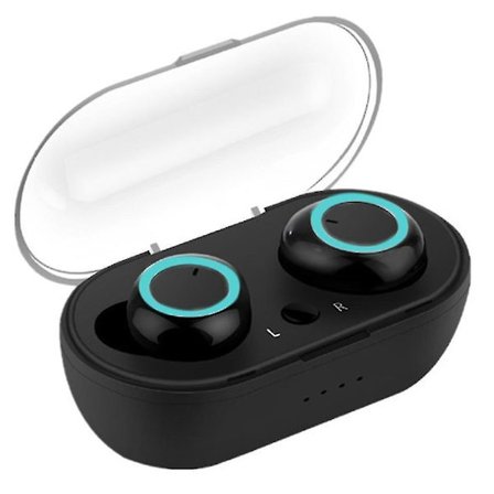 Wireless Bluetooth-compatible 5.0 Touch Control Earphone Earbuds With Mic Charging Box