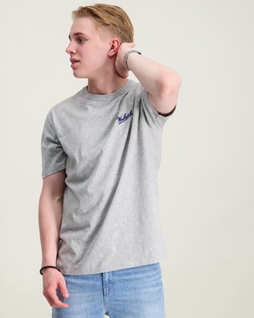 Woolrich LOGO SCRIPT TEE Grå T-skjorter Gutt - Kids Brand Store