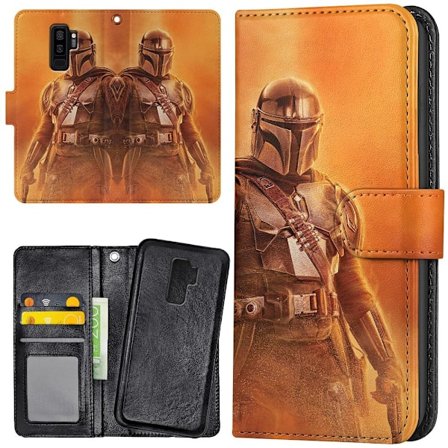 Samsung Galaxy S9 Plus - Lompakkokotelo/Kuoret Mandalorian Star Wars