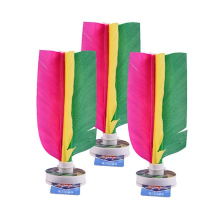 #For Innendørs og Utendørs 2-delt Lettvekt Gummi Badminton Shuttlecock Perfekt for Trening og Familiespill for Alle Aldre#