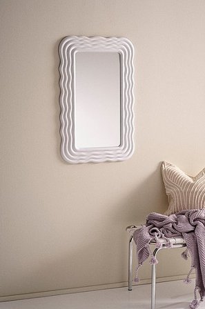 Jotex - Spiegel - 80 Cm Weiß - HUNTINGTON - Kaufe Spiegel bei Jotex