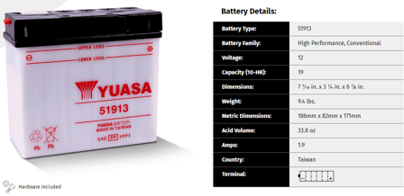 Conventionele Accu Yuasa – Zoek Op Motorfiets - BMW R 1150 R Rockster 2003-2006