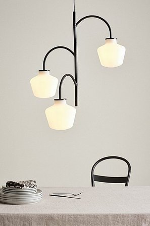 Jotex - Loftlampe Mat sort/hvid - TROPEA - Køb Loftlamper hos Jotex