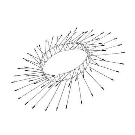 20 stk Rustfritt Nedløpsdeksel i Rustfritt Stål Nedløpsbeskytter Mot Klatring Mårforsvar For Utendørs