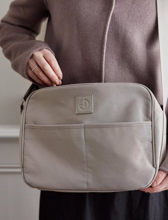 Elodie Details Changing Bag Moonshell - Grey - ONE SIZE