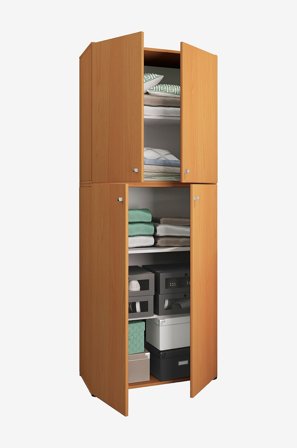 VCM - Vcm Garderob Lona - Beige - Skåp - Från Homeroom