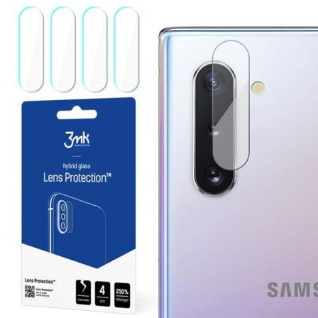 4-pack 3mk Flexibleglass Samsung Galaxy Note 10 Linsskydd Transparent