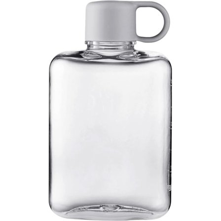 Flad Vandflaske Lækagesikker Vandkopper Klar Drikkemunk Vandflaske 360ml til Fitness