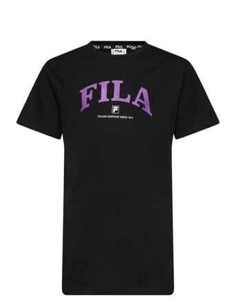 Lathen Graphic Tee Dress Black FILA