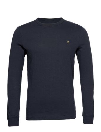 Worthington Ls Tee Blue Farah