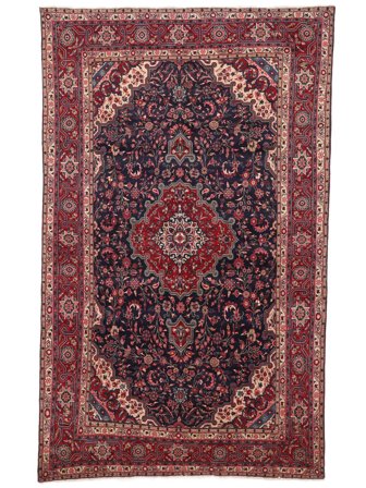 Medallion Hamadan Shahrbaf Rug 204X335 Wool