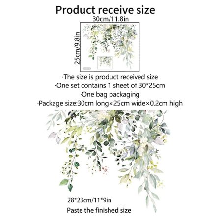 2 ST Väggdekal Toalett Dekorativt självhäftande