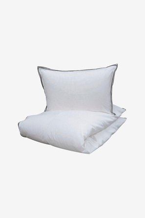 Borås Cotton - Pussilakanasetti Sky - Valkoinen - Pussilakanasetit - 230X220 - - Homeroom