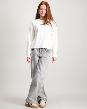 LMTD NLFTIANNA DNM LW WIDE PANT Grau Jeans Mädchen - Kids Brand Store