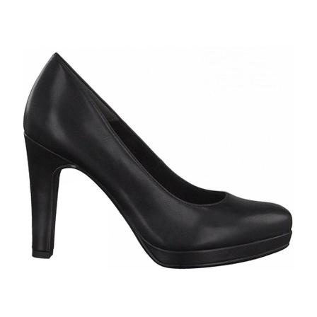 Tamaris, Matt Elegant High Heels Czarny, Kobieta, Rozmiar: 37 EU