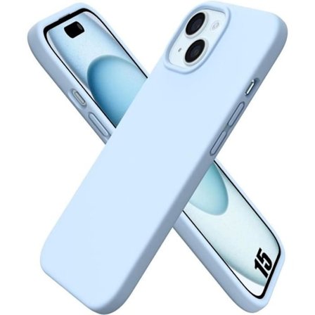 Skyddsskal - E.F.CONNECTION - iPhone 15 - Ultra Slim - Stötsäker - Rep- och skrapresistent