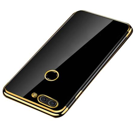 Kraftfullt Skyddsskal i Silikon - Huawei P Smart 2018 Guld