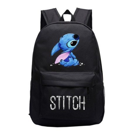 Stitch Reppu Lasten Koululaukku Opiskelijat Pojat Kirjalaukku Matkalaukku A{ROG}