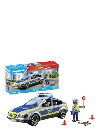 PLAYMOBIL Police Patrol Car - Blue - ONE SIZE