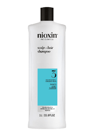 Nioxin System 3 Shampoo for Colored Thinning Hair Schampo Unisex 1L