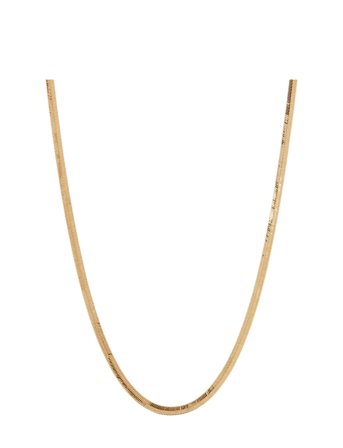 LUV AJ The Classique Herringbone Chain-Gold - Gold - ONE SIZE