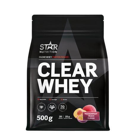 Star Nutrition Clear Whey Myseprotein 500 g