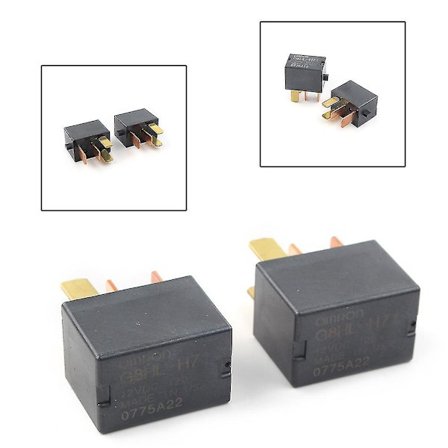 Ny Dc 12v 120 Ohm Sort Biltilbehør 2stk Til Honda Acura Bilrelæ Omron Relæ G8hl-h71,39794-sda-a03