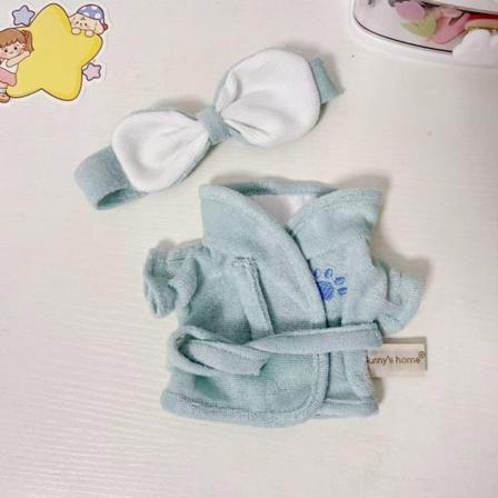 Uudet söpöt vaatteet 20cm nukkepyjamat SININEN Blue
